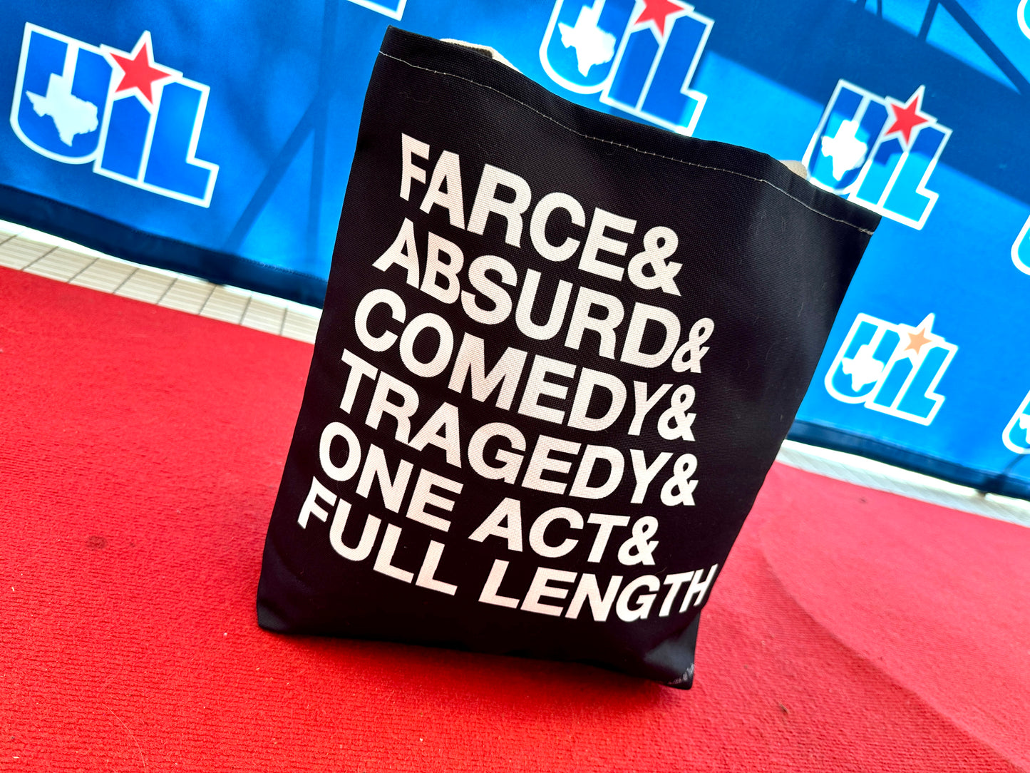 Script Genres Tote Bag-mightywithalltrades