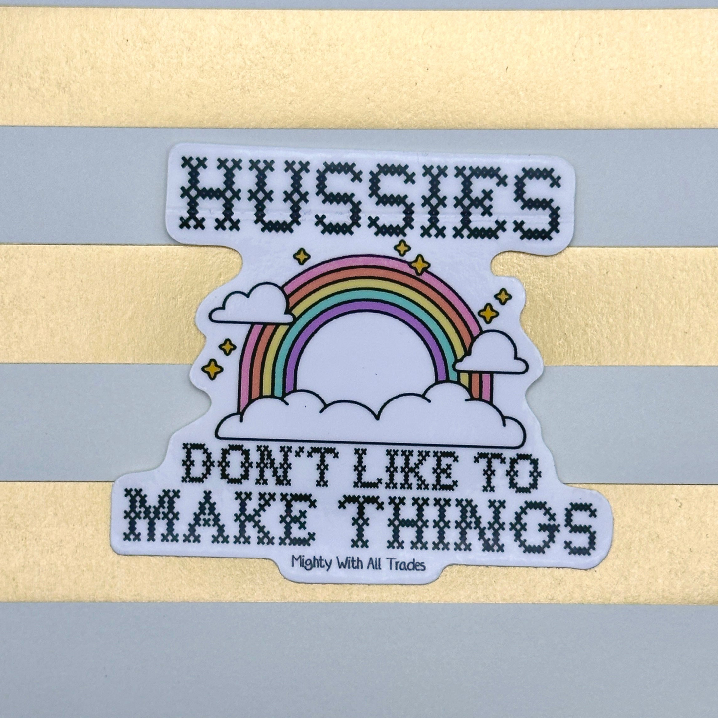 Hussies Sticker