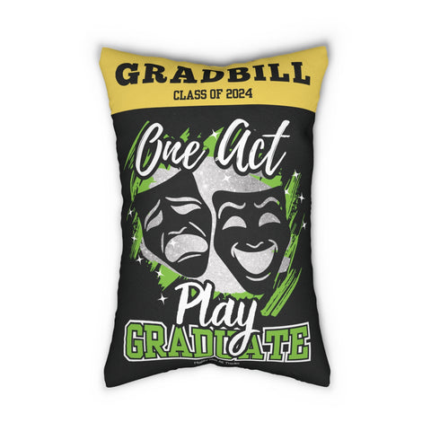 2024 One Act Play Graduate Pillow