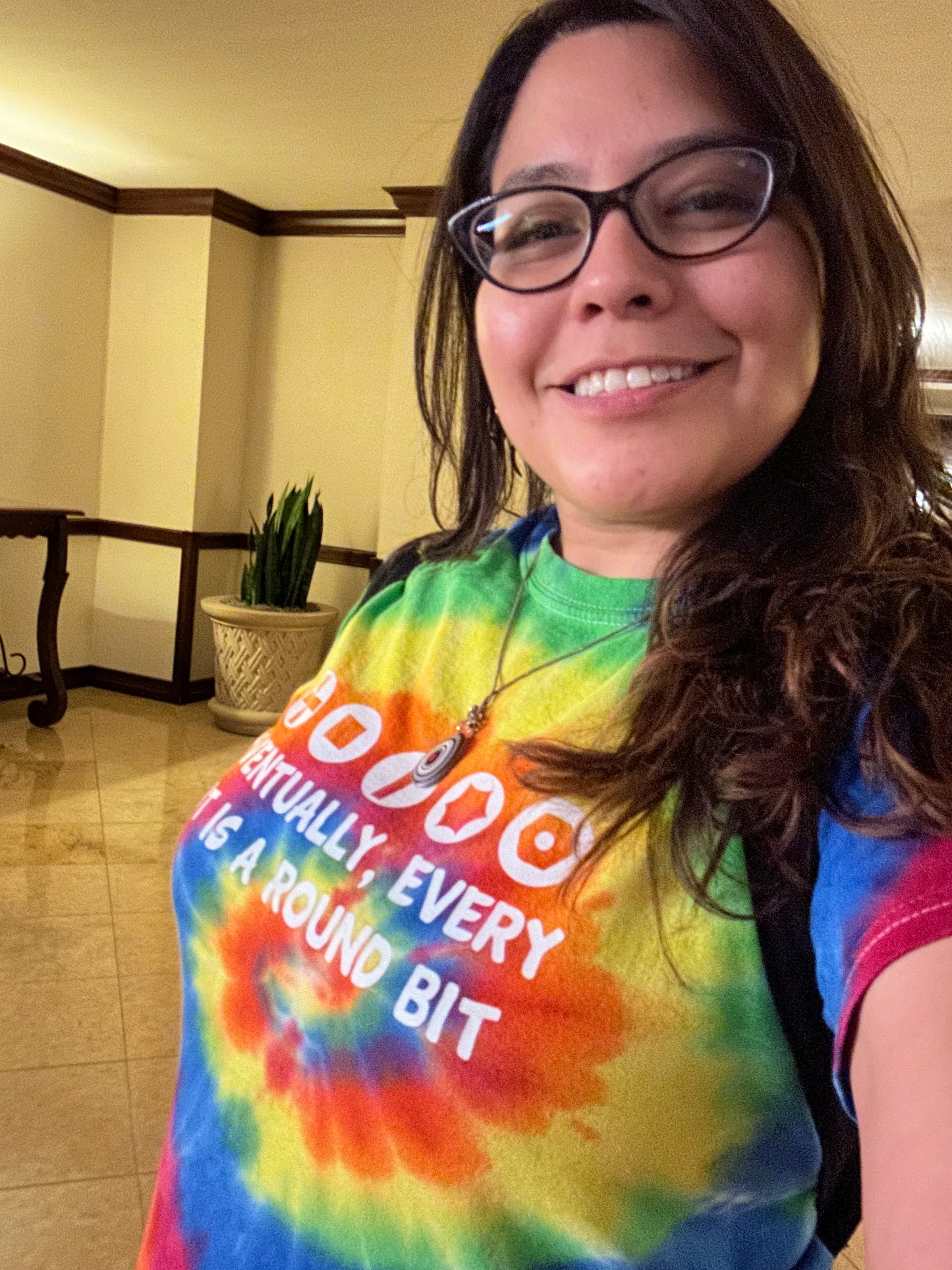 All Bits Are Created Equal Tie Dye T-shirt-mightywithalltrades