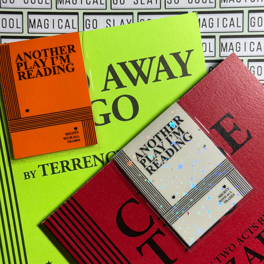 Drama Play Script Magnetic Bookmark-mightywithalltrades