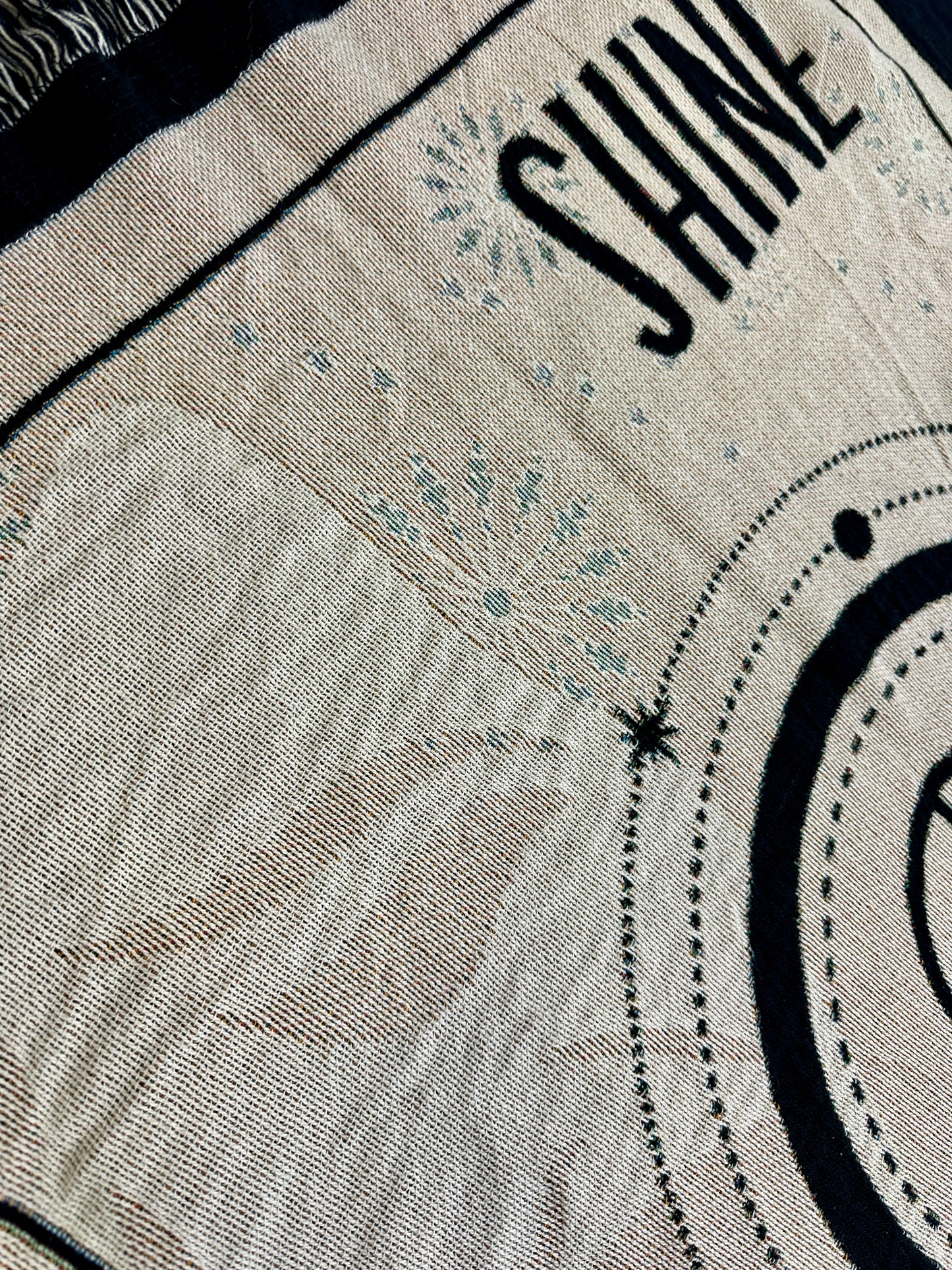 Ghostlight Tarot Woven Blanket, 37" x 52"