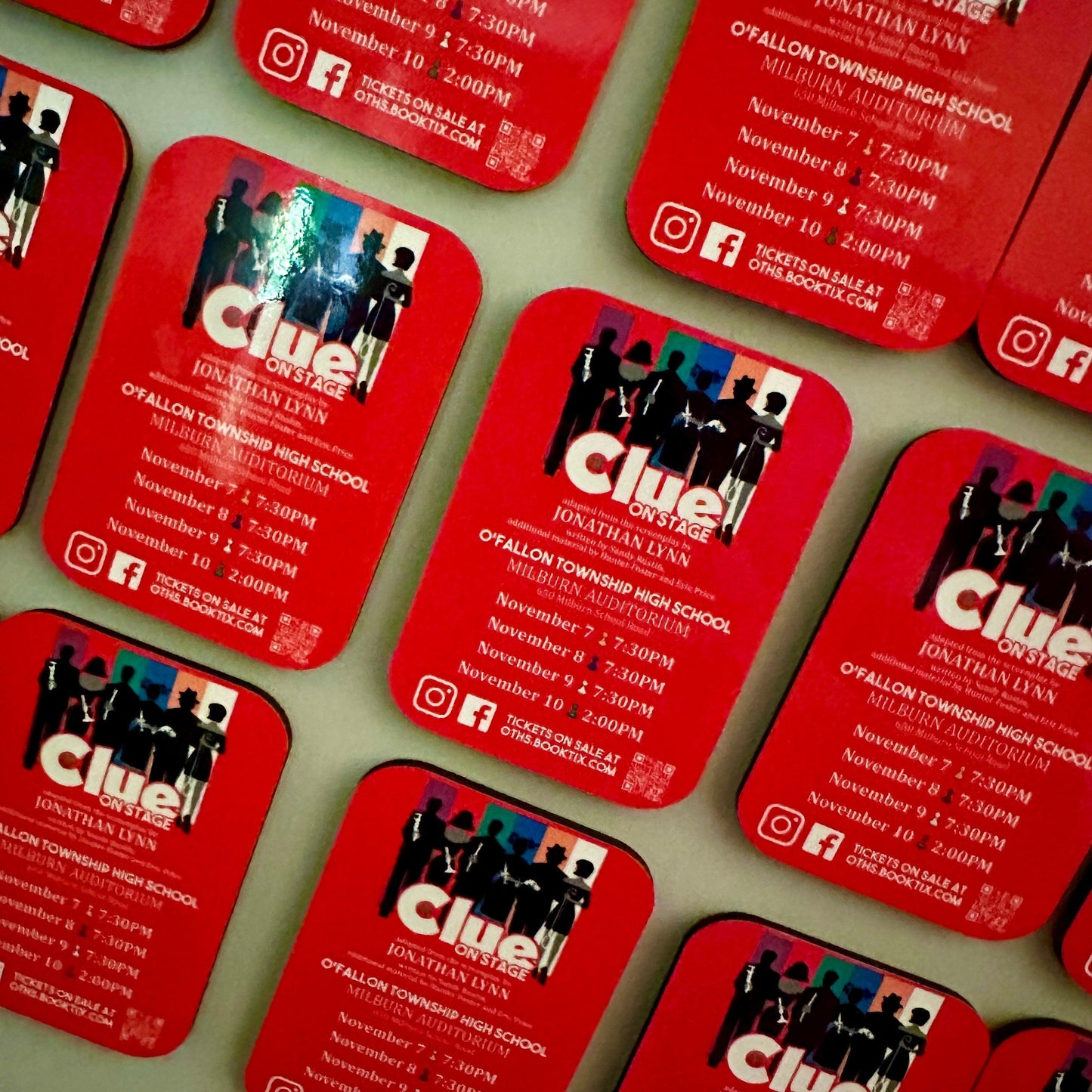 Custom Show Poster Magnet - CLICK TO PERSONALIZE Refrigerator Magnets