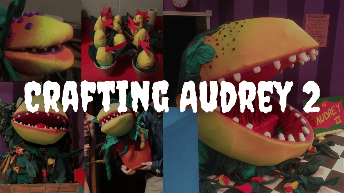 Audrey 2 puppets