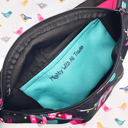 No Regrets Fanny Pack - Black