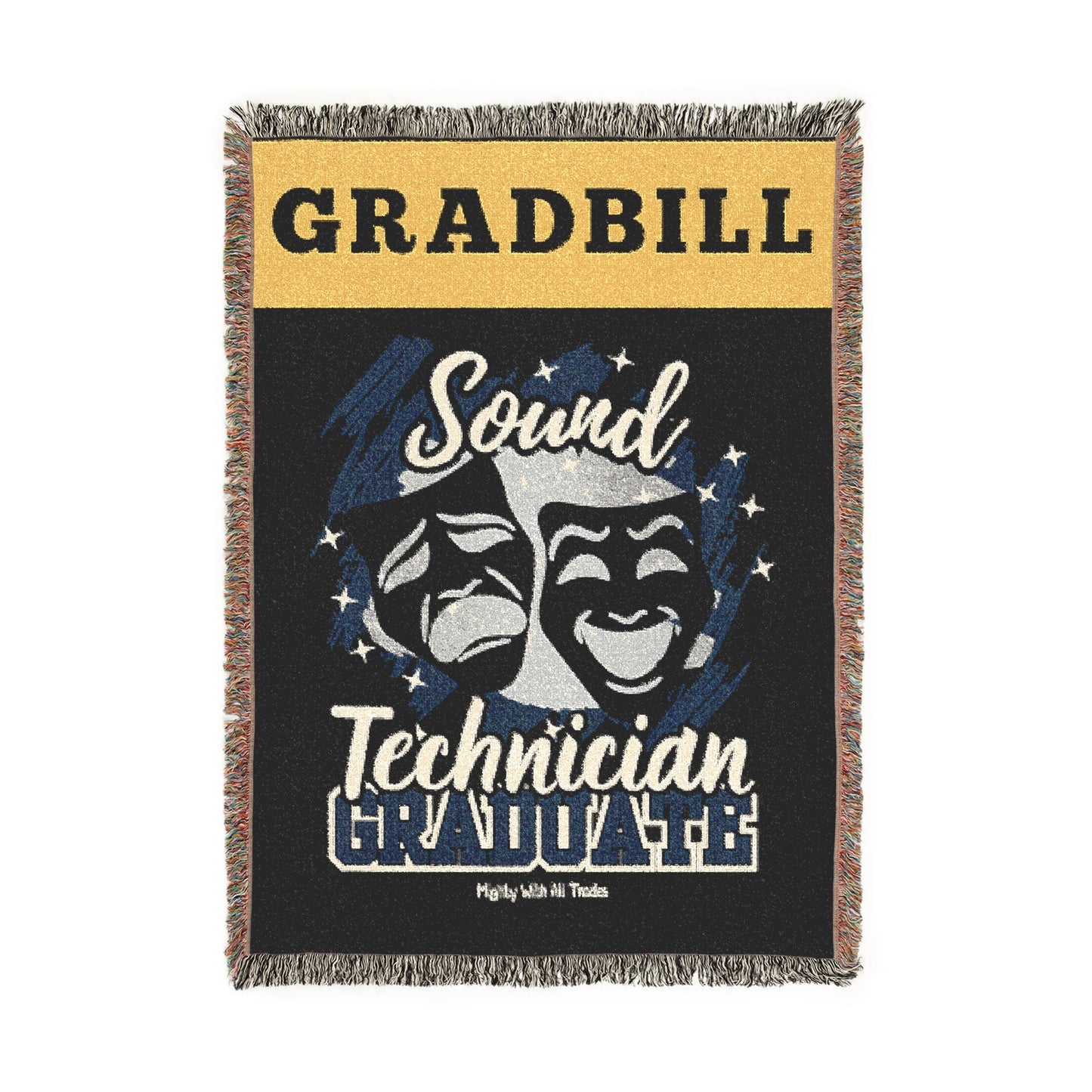 Sound Gradbill Woven Blanket, 37" x 52"