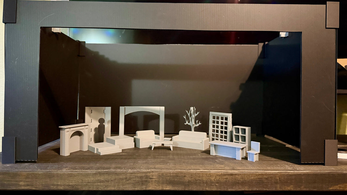 1/2" Scale Model Mega Set - over 200 pieces Printed Models