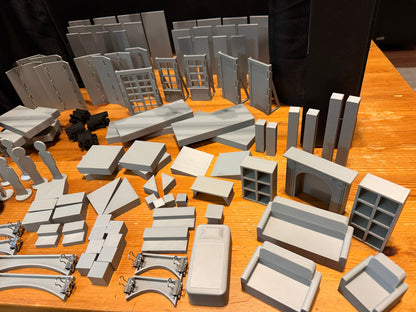 1/2" Scale Model Mega Set - over 200 pieces Printed Models