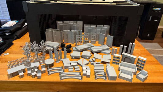 1/2" Scale Model Mega Set - over 200 pieces Printed Models