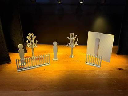 1/2" Scale Model Mega Set - over 200 pieces Printed Models