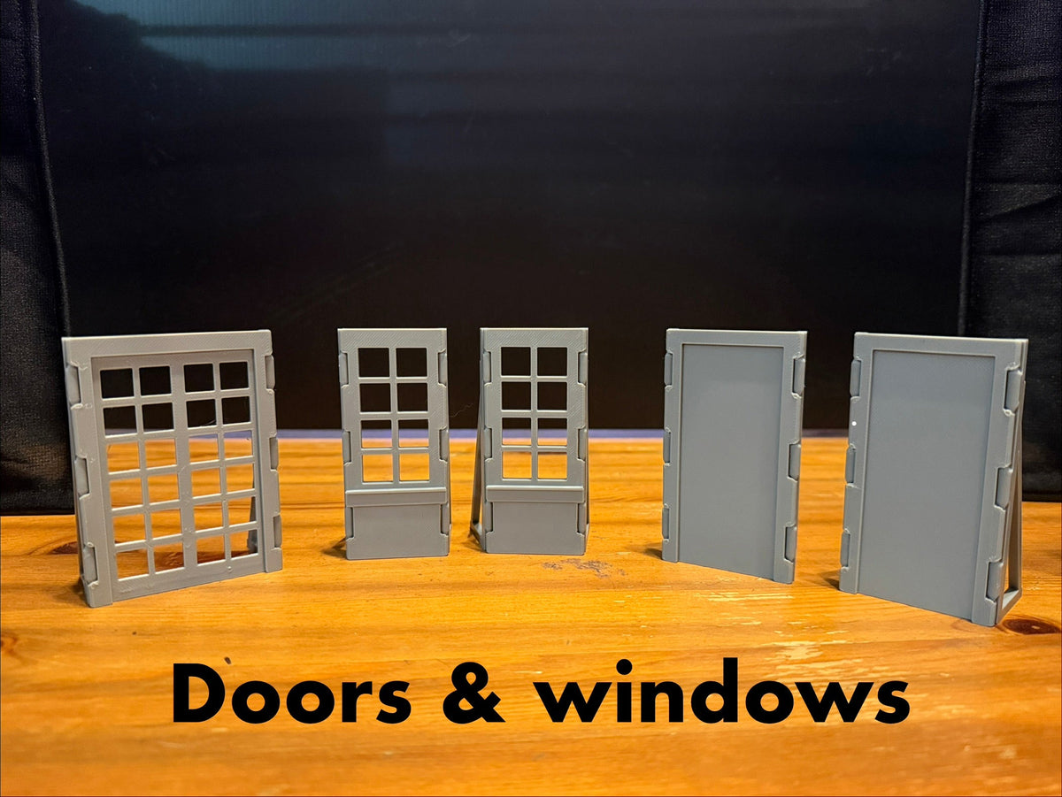 1/2" Scale Model Mega Set - over 200 pieces Printed Models