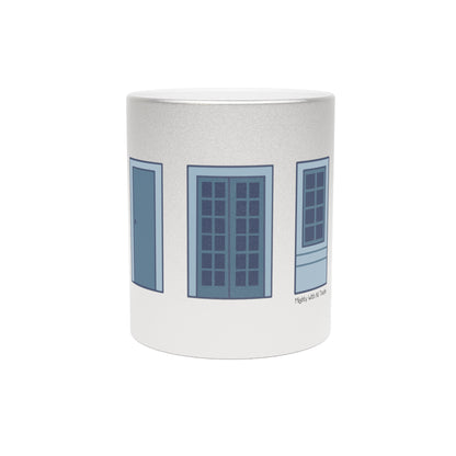 OAP Doors and Window SILVER Mug