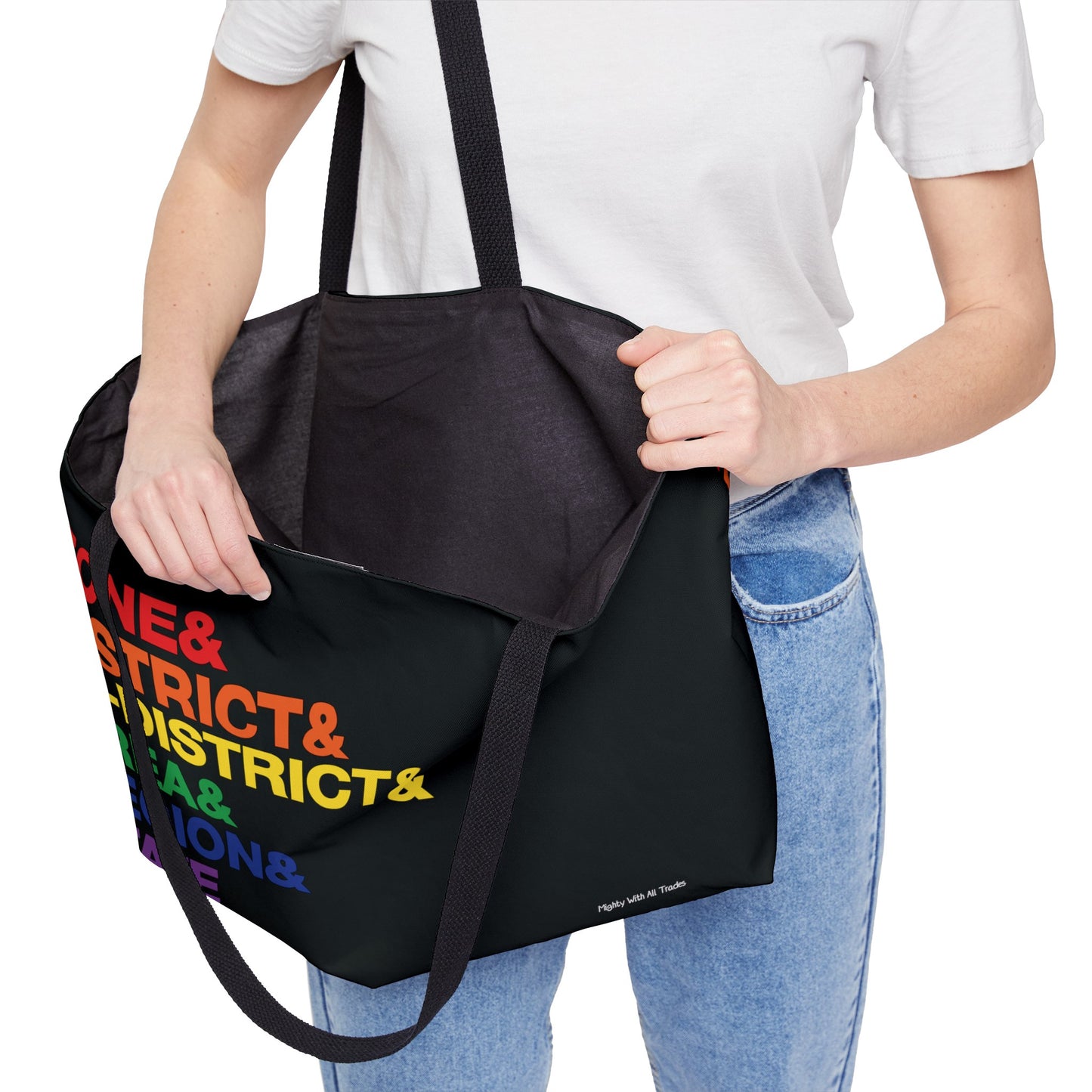 One Act Play Weekender PRIDE Tote Bag-mightywithalltrades