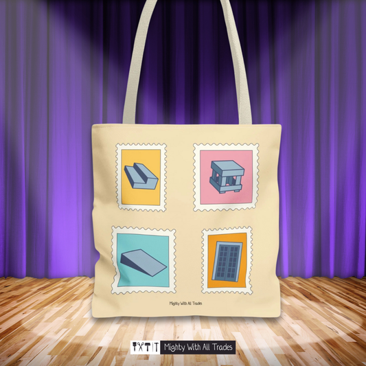 Postage Stamp OAP Tote Bag