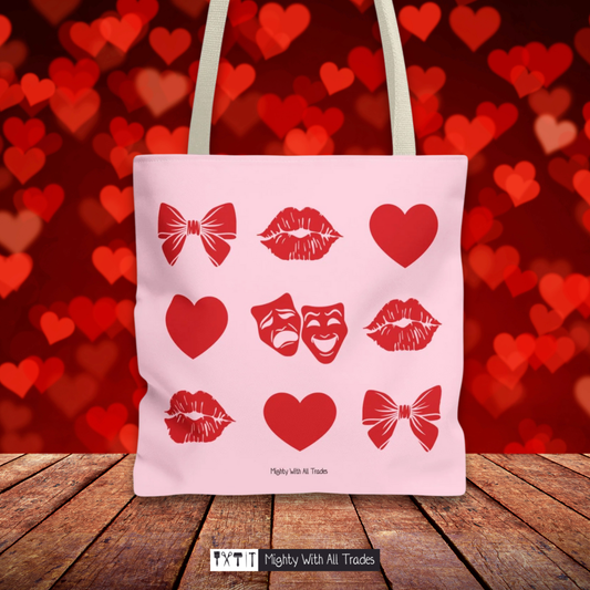Coquette Theatre Love Tote Bag