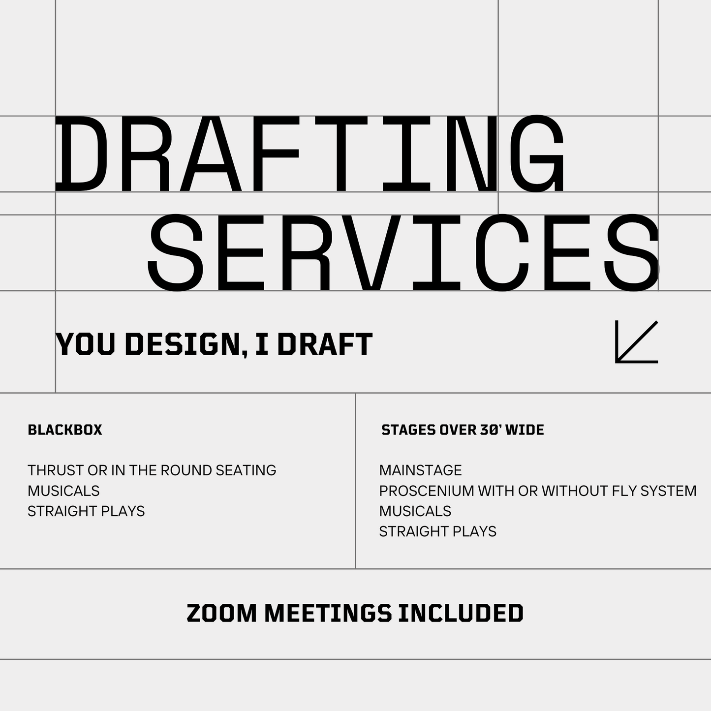 Theatre Drafting Services
