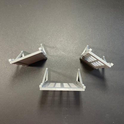 32 pc 1/2" Scale Model UIL One Act Pay Unit Set Printed Models