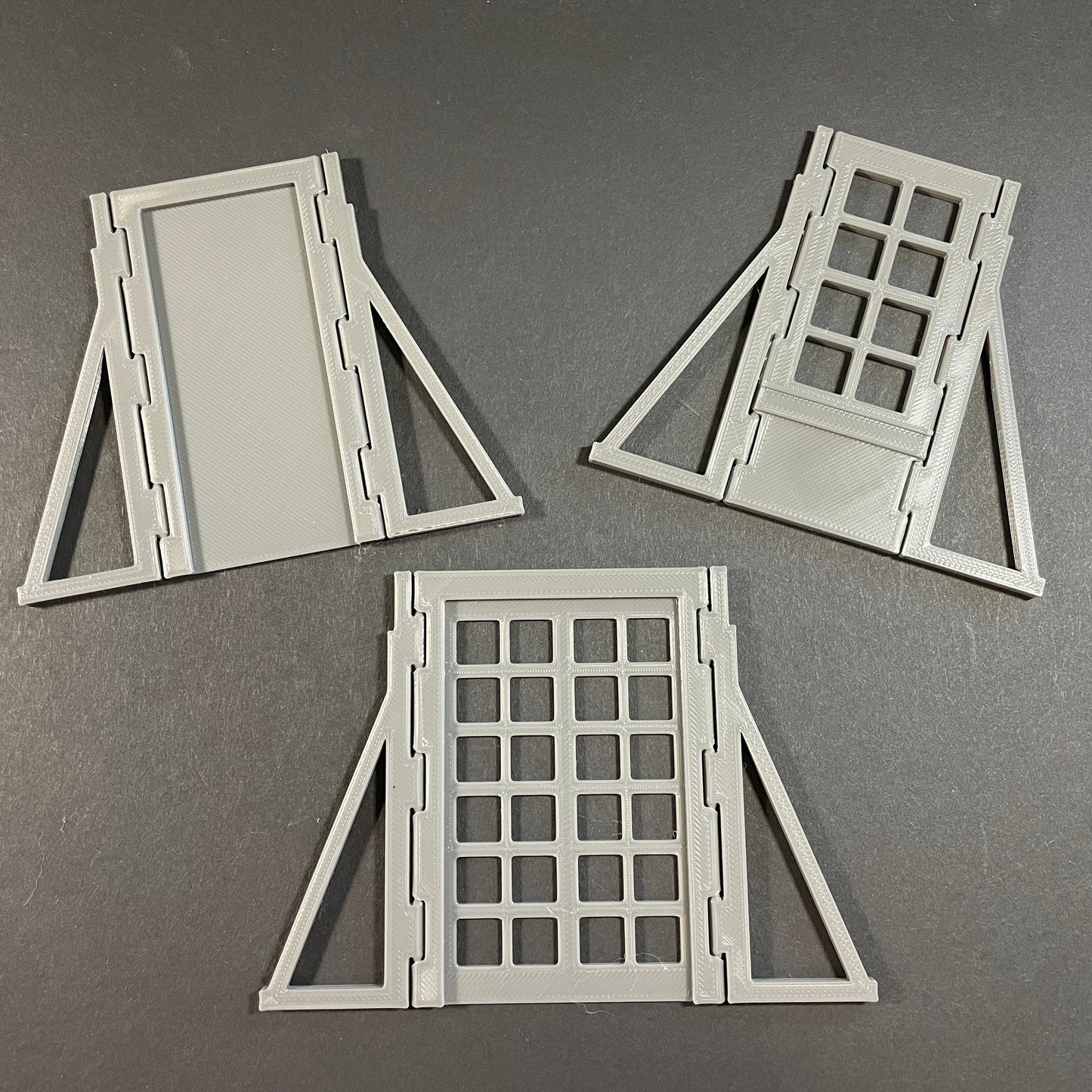 32 pc 1/2" Scale Model UIL One Act Pay Unit Set Printed Models