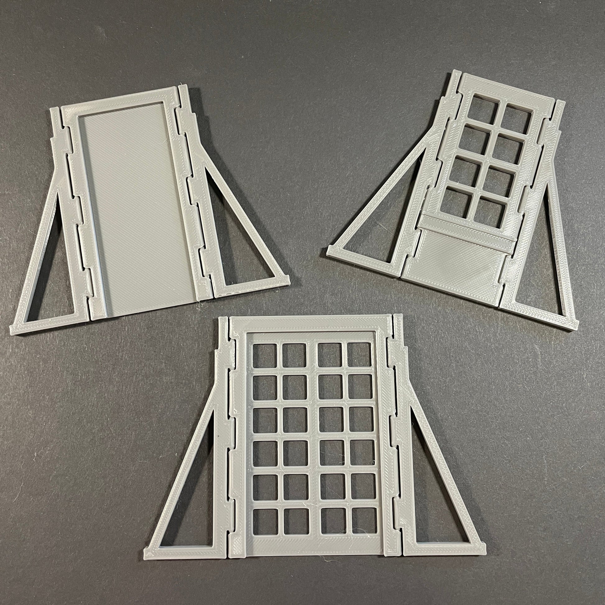 32 pc 1/2" Scale Model UIL One Act Pay Unit Set Printed Models