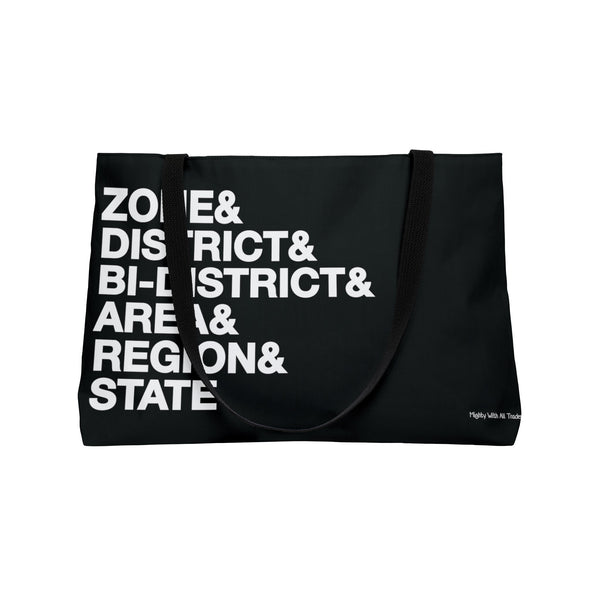 One Act Play Oversized Tote Bag