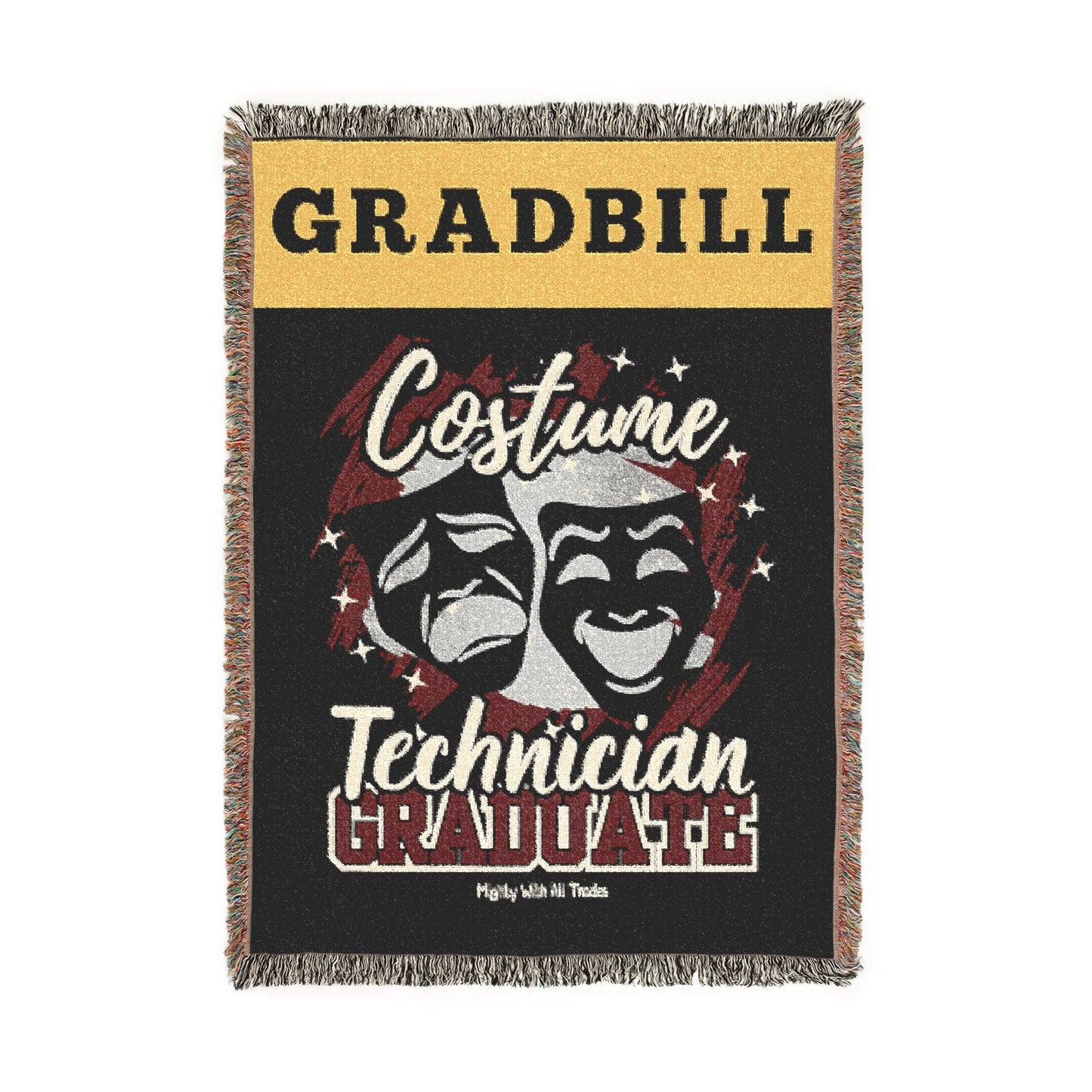 Costume Gradbill Woven Blanket, 37" x 52"