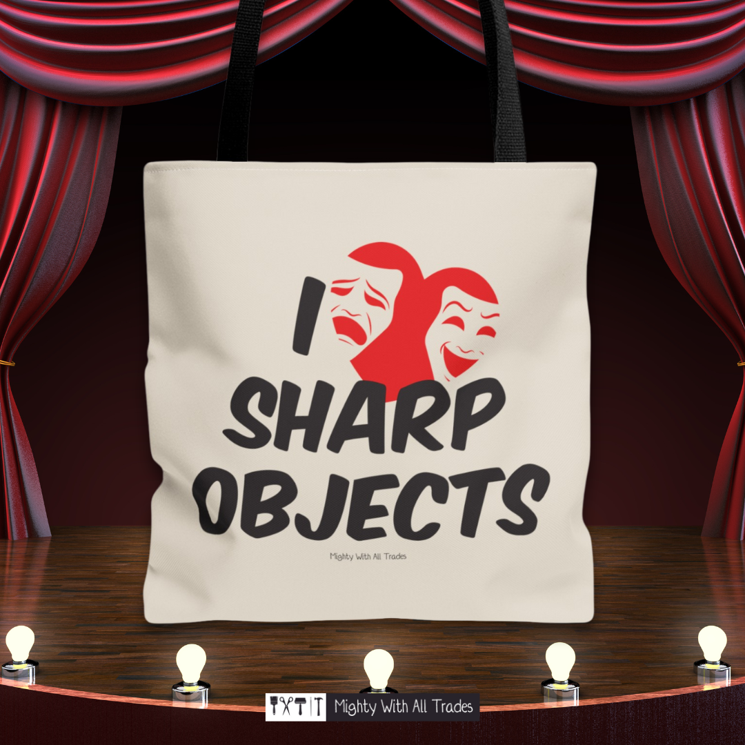 Sharp Objects Tote Bag-mightywithalltrades