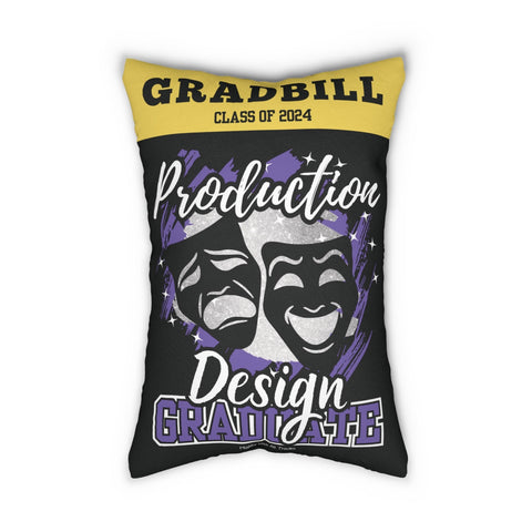 technician graduate pillow production design