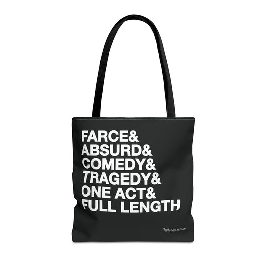 Script Genres Tote Bag