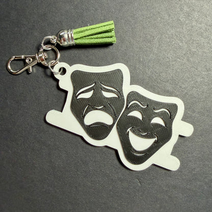 Theatre Mask Hair Tie Holder