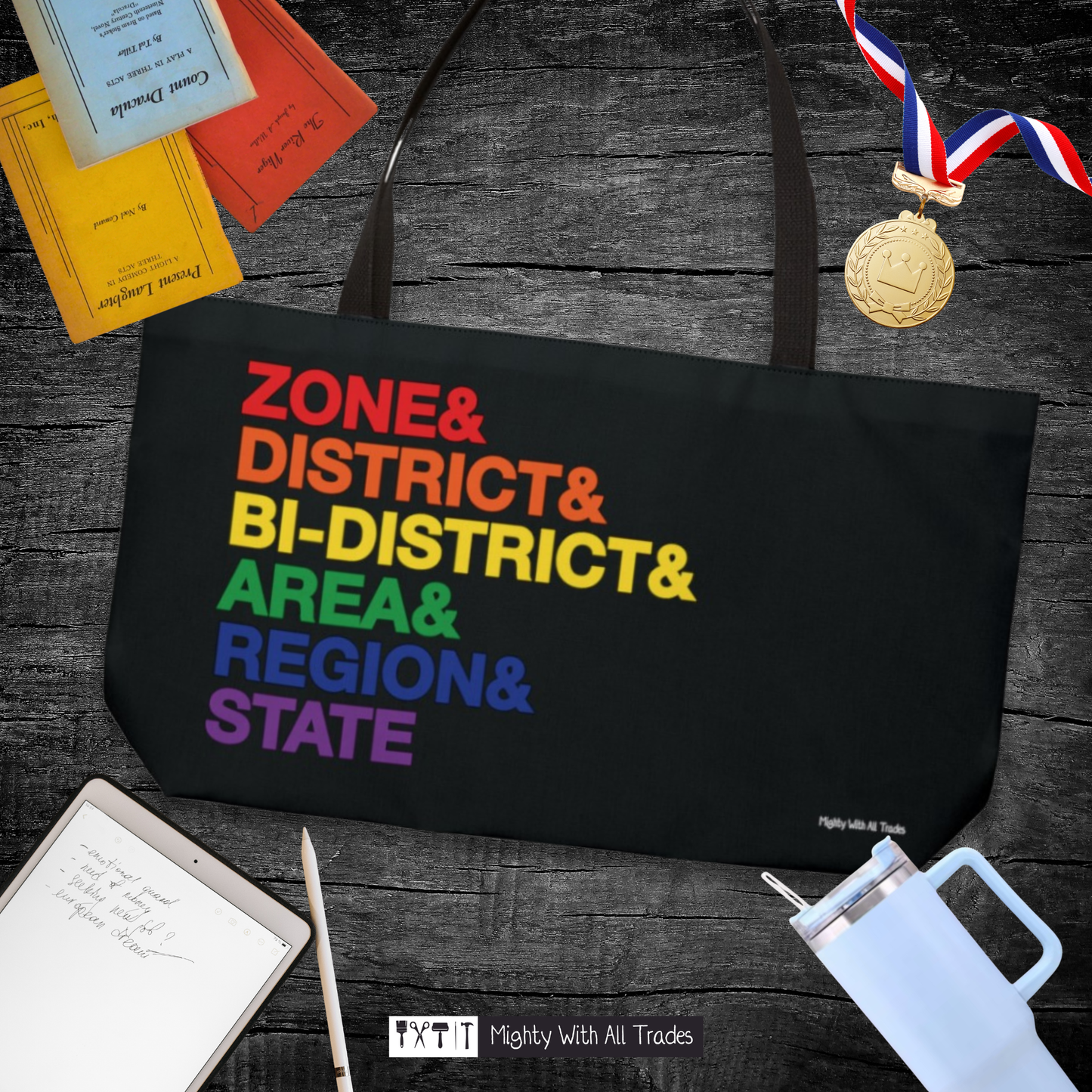 One Act Play Weekender PRIDE Tote Bag