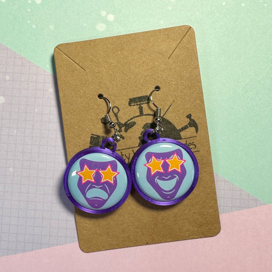 Girly Pop Mask Earrings