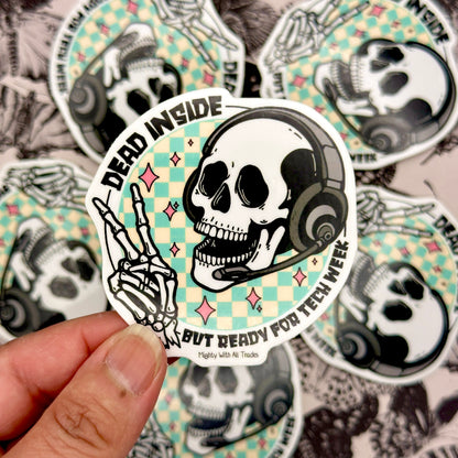 Dead Inside Sticker