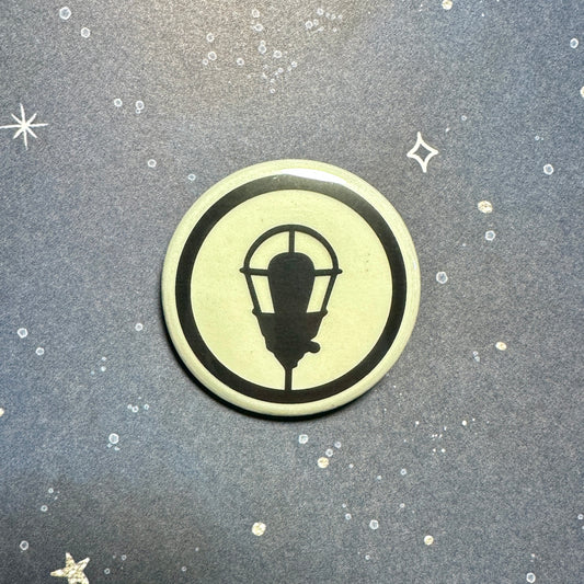 Ghostlight Glowing 1-1/2" Button