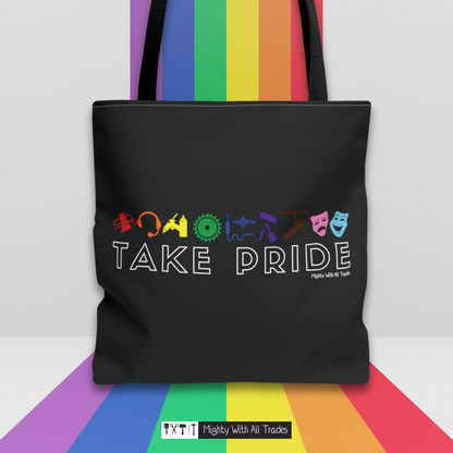 Take Pride Tech Tote Bag-mightywithalltrades