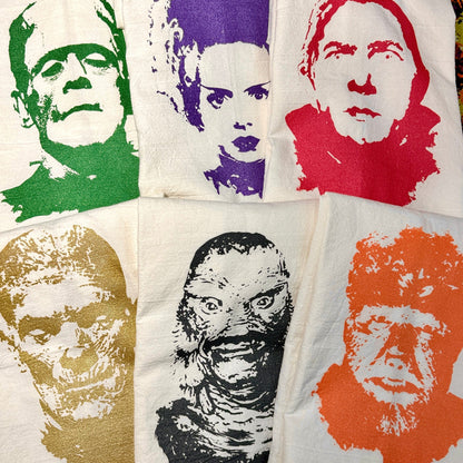 Wolf Man Halloween Monster Towel-mightywithalltrades