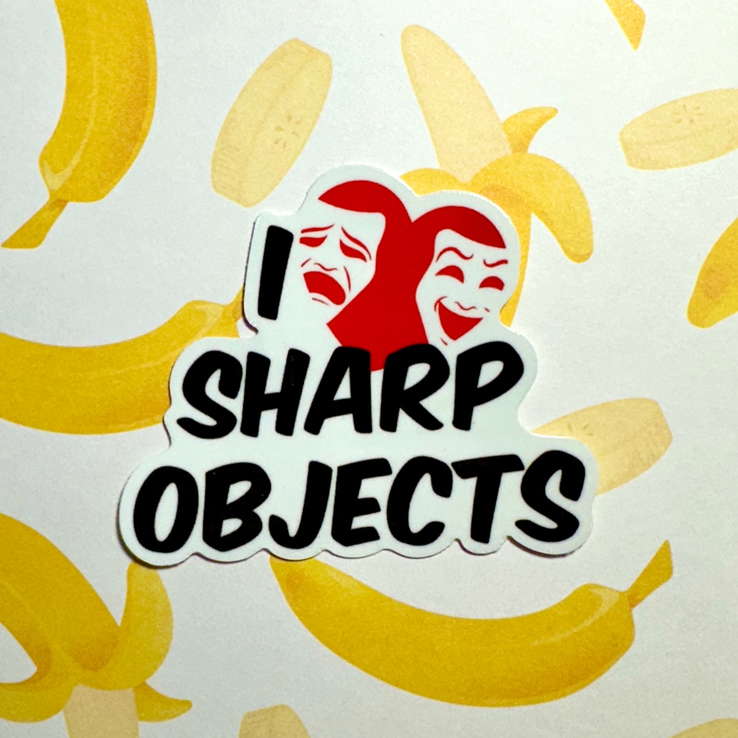 Sharp Objects Sticker-mightywithalltrades