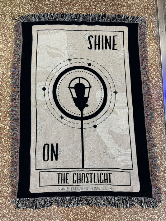 Ghostlight Tarot Woven Blanket, 37" x 52"