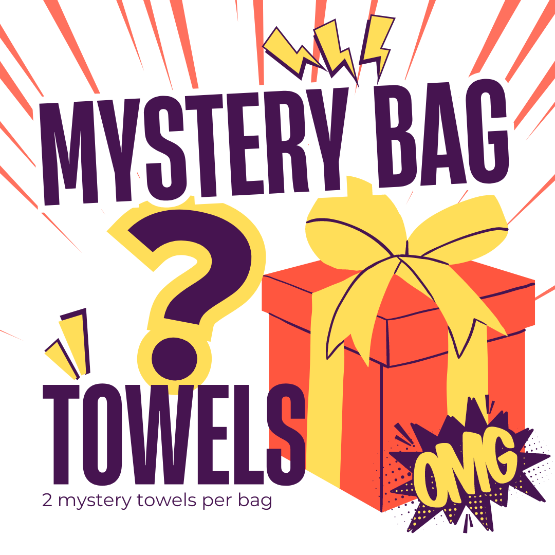 Mystery Towel Grab Bag - 2 Towels-mightywithalltrades