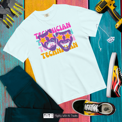 Technician Mask Preppy (Comfort Colors) T-shirt