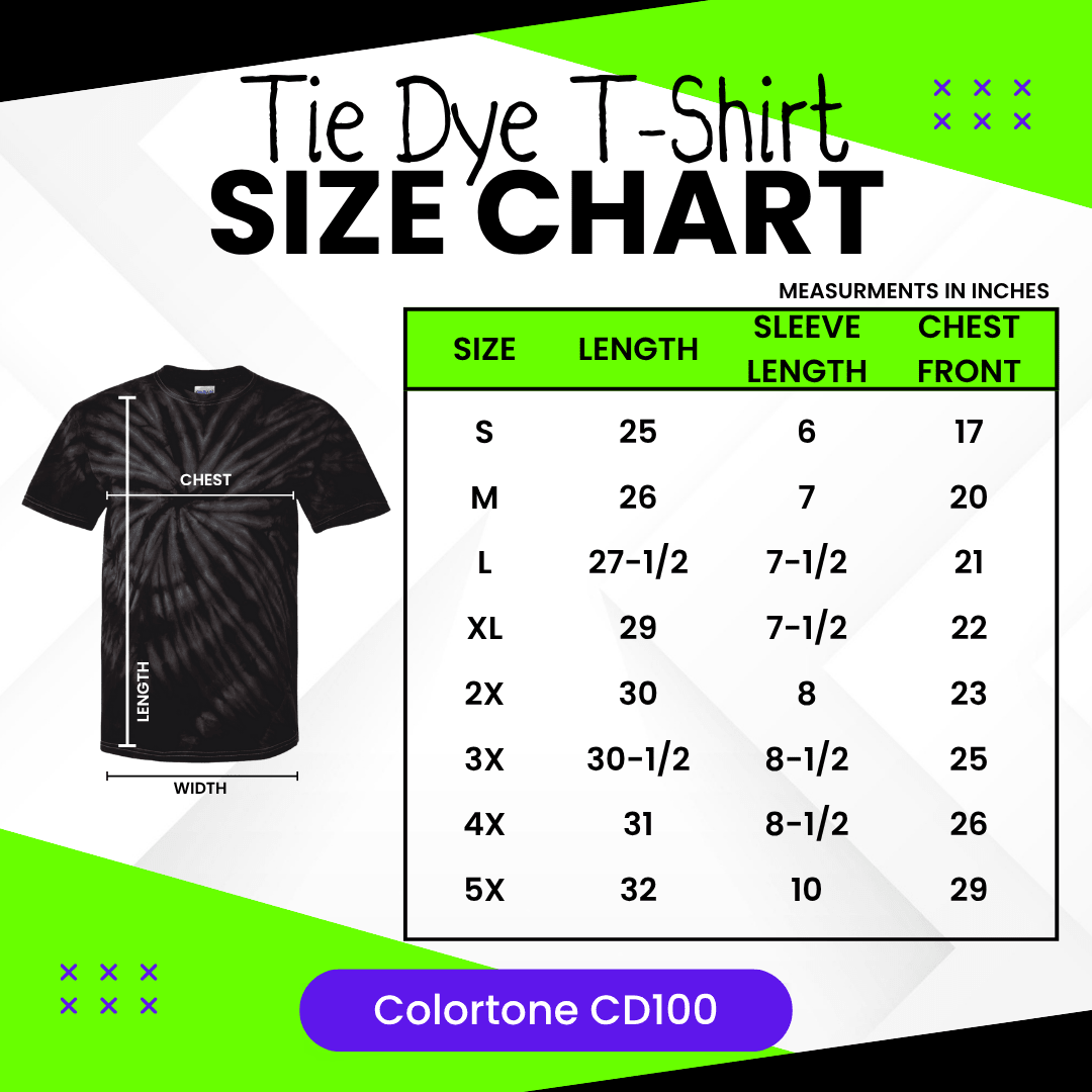 All Bits Are Created Equal Tie Dye T-shirt T-Shirts Moondance