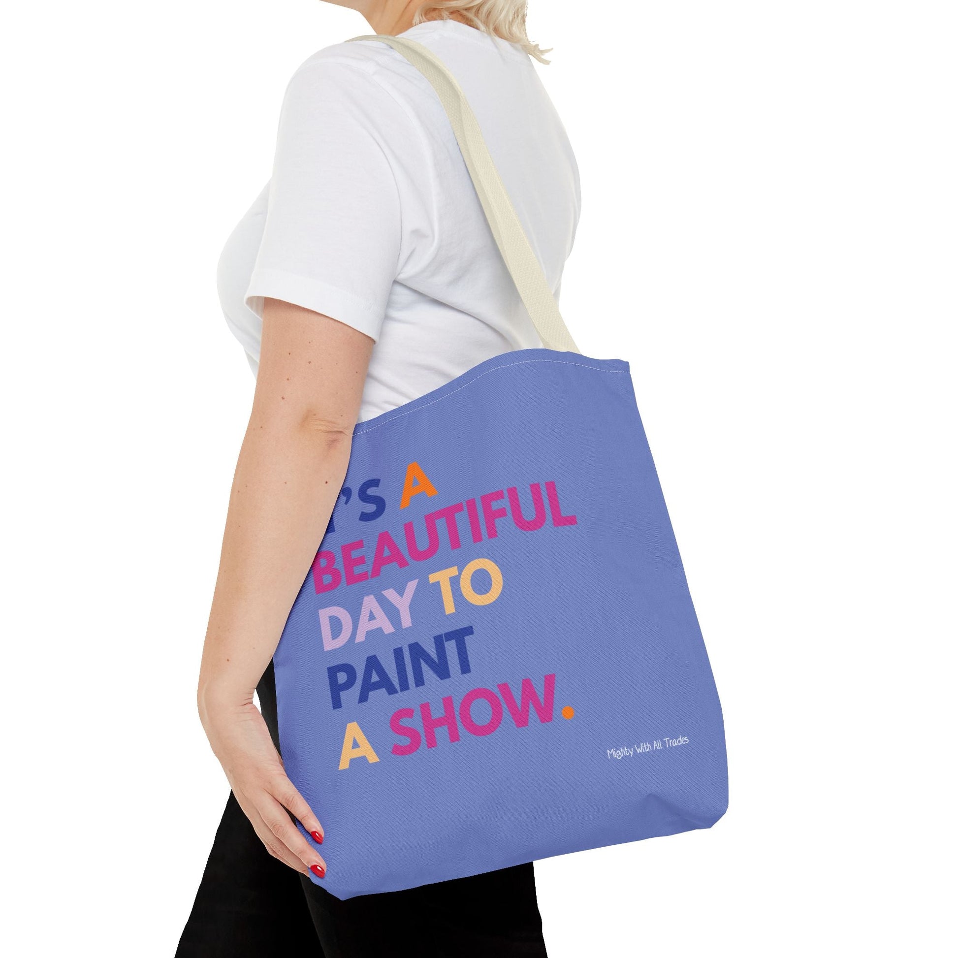 Beautiful Day to Paint Tote Bag Bags 16" × 16''
