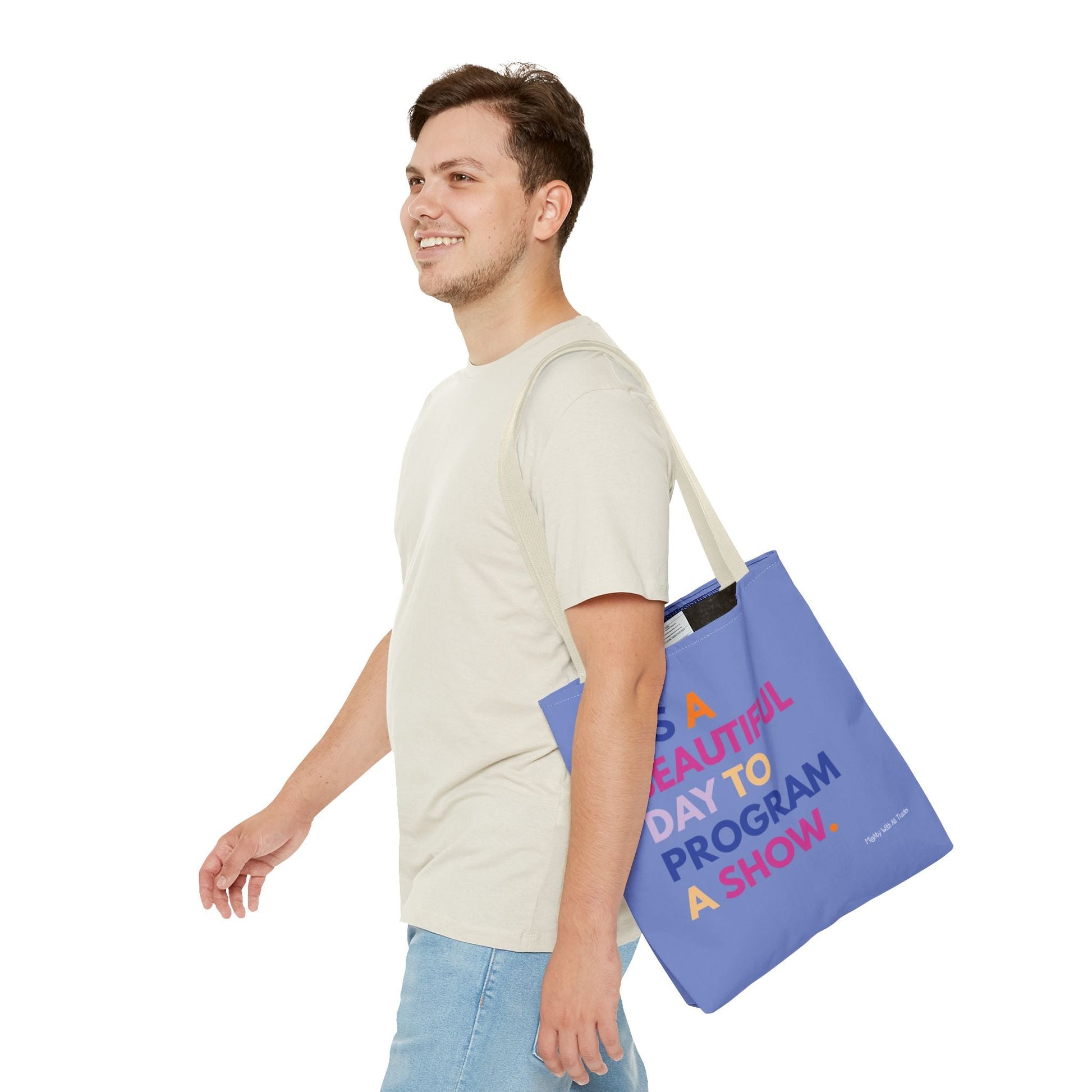 Beautiful Day to Program Tote Bag Bags 16" × 16''