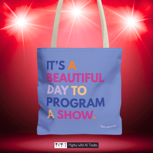 Beautiful Day to Program Tote Bag Bags 16" × 16''