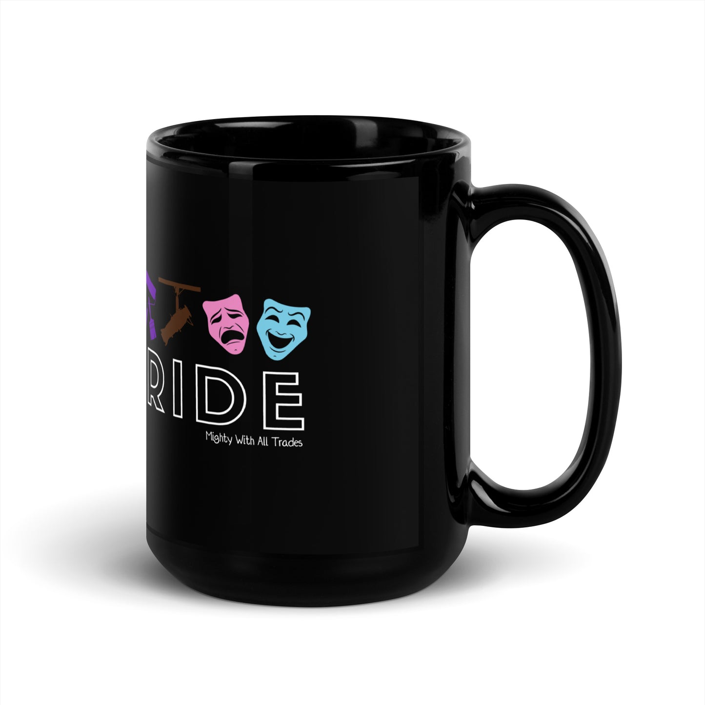 Take Pride Tech Black Mug-mightywithalltrades