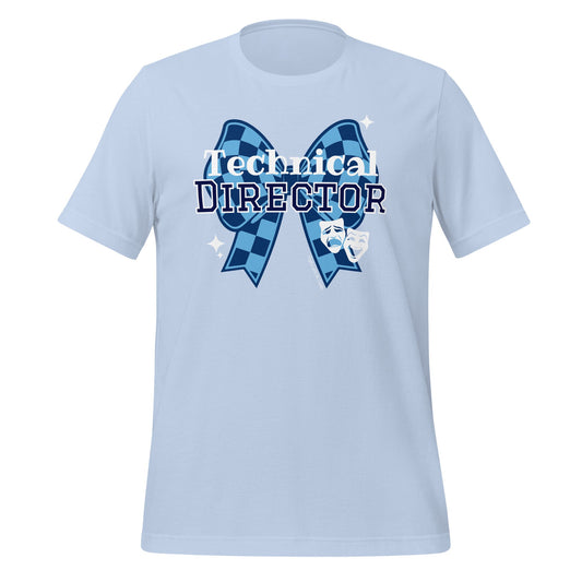 Checkered Bow Technical Director T-shirt T-Shirts S