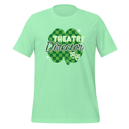 Checkered Shamrock Theatre Director T-shirt T-Shirts Mint