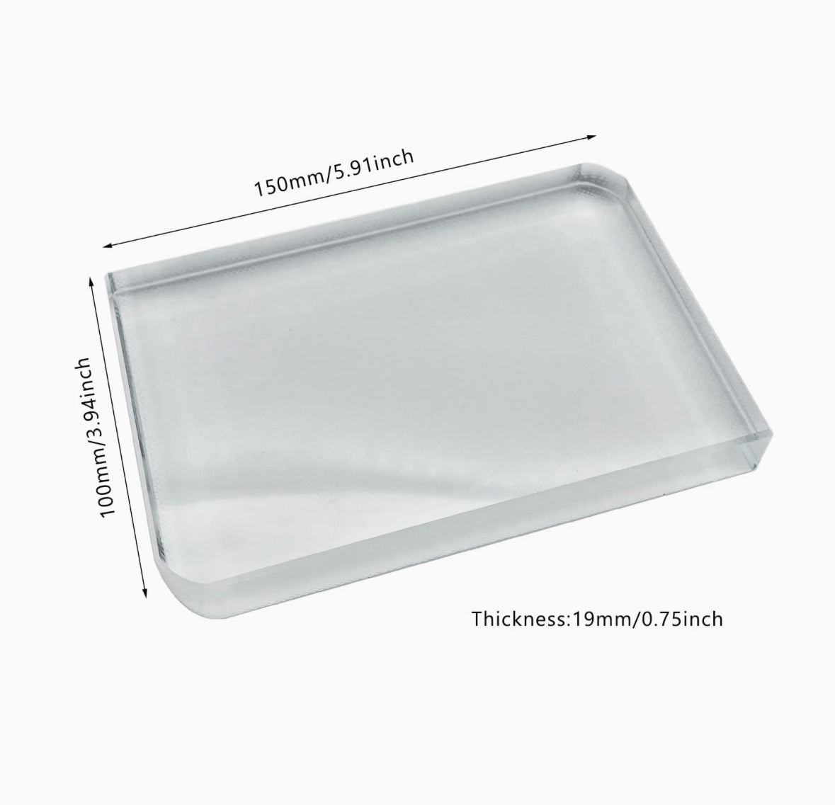 Custom Glass Block Award