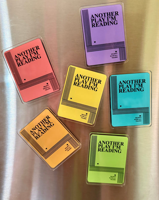 Drama Play Script Acrylic Magnet Refrigerator Magnets Red
