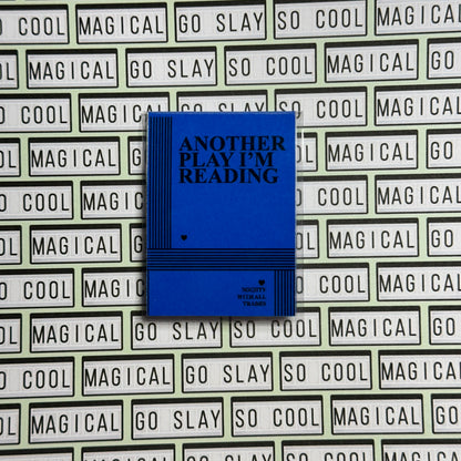 Drama Play Script Magnetic Bookmark Bookmarks Primary Blue