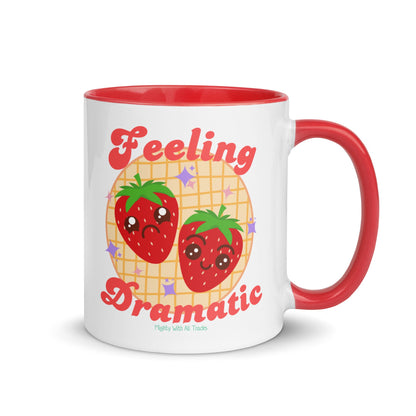 Feeling Dramatic Strawberry Mug Mugs 11 oz